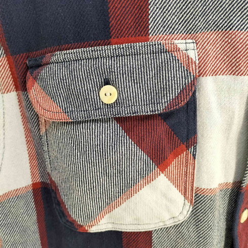 リーバイス Levis 90s ブロックチェック ワークシャツ メンズ import:M