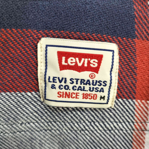 リーバイス Levis 90s ブロックチェック ワークシャツ メンズ import:M