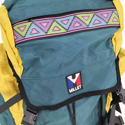 ミレー MILLET 90-00S 韓国製 チロリアン テープ バイカラー トレッキング バックパック 登山 メンズ