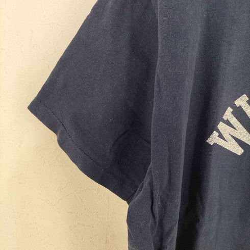 チャンピオン Champion 80s トリコタグ MADE IN USA アーチロゴ2段カレッジプリントTシャツ WISCONSIN バッキー メンズ import:XL