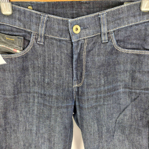 ディーゼル DIESEL HI-VY Y2K ストレートデニムパンツ レディース US:26-27