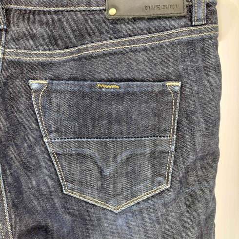 ディーゼル DIESEL HI-VY Y2K ストレートデニムパンツ レディース US:26-27