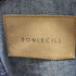 ボンルシール BONLECILL 2nd 型 濃紺 オーバーシルエット トラッカー デニム ジャケット レディース FREE