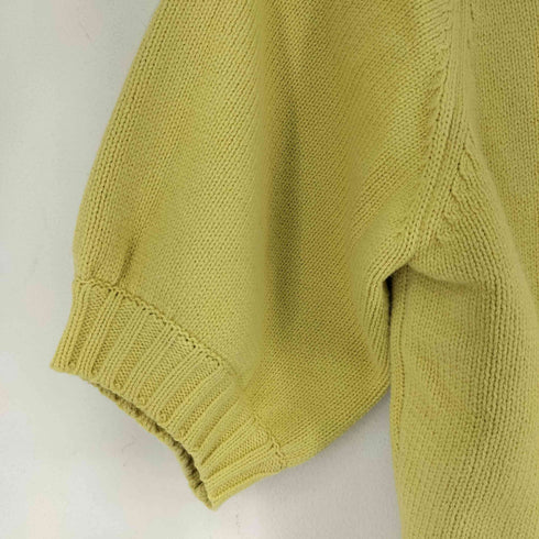 リリーブラウン Lily Brown Lily Bearハーフスリーブニットトップス レディース ONE SIZE