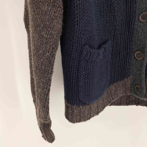 マークバイマークジェイコブス Marc by Marc Jacobs コットン ウール バイカラー ニット カーディガン レディース import:XS