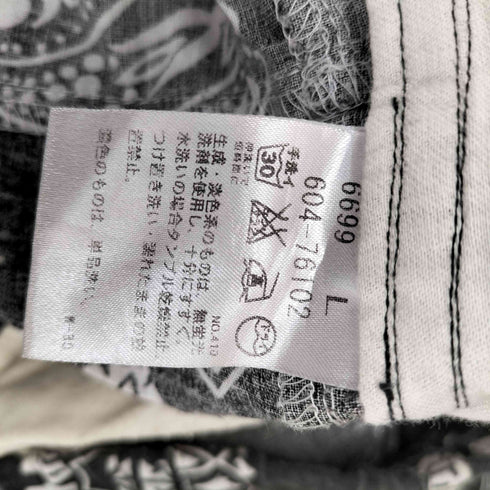 ワイルドシングス WILD THINGS ペイズリー柄 ハーフパンツ メンズ JPN:L