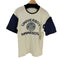 チャンピオン Champion 80s トリコタグ MADE IN USA アーチロゴ カレッジ三段プリント フットボールTシャツ MINNESOTA メンズ import:M