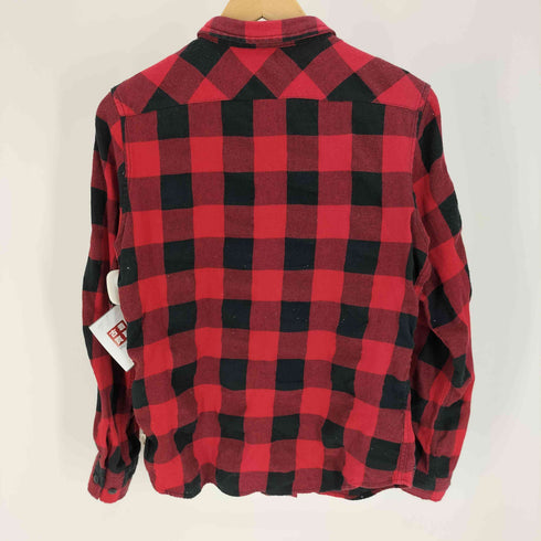 ザノースフェイス THE NORTH FACE 復刻 茶タグ Forest Hill Shirt 猫目ボタン タータンチェック ビエラ シャツ レディース import:L