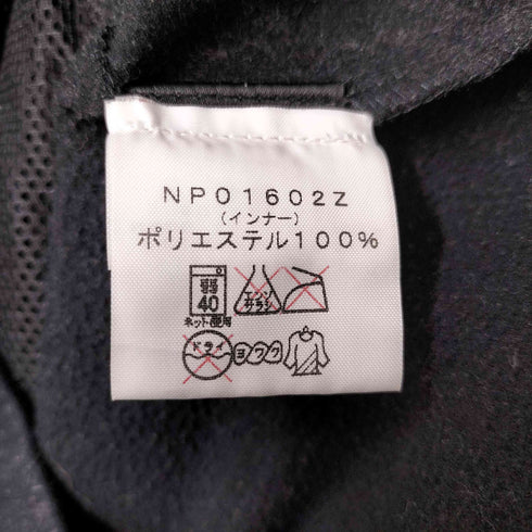 ザノースフェイス THE NORTH FACE ロゴ 刺繍 フルジップ テック インナー ジャケット メンズ import:S