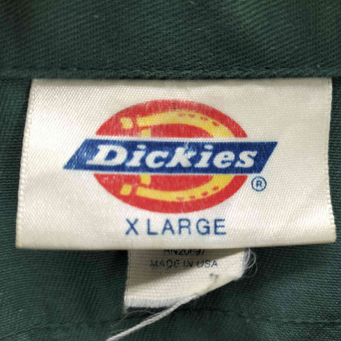 ディッキーズ Dickies レギュラーカラーダブルポケットワークシャツ メンズ import:XL