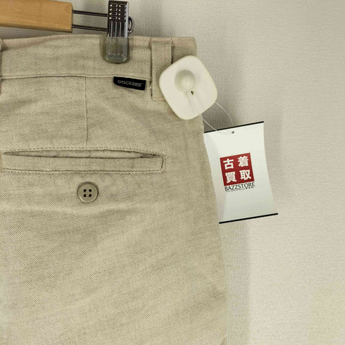 ドッカーズ DOCKERS 99年10月製 Stone washed Linen リネンコットン ワイドパンツ メンズ W36 L30