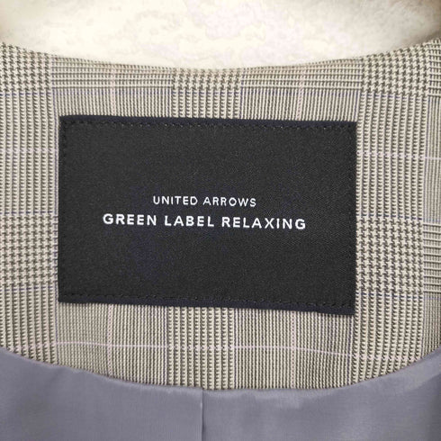 ユナイテッドアローズグリーンレーベルリラクシング UNITED ARROWS green label relaxing カチリラ ノーラペル ダブル ジャケット レディース JPN:36