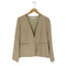 ナチュラルビューティーベーシック NATURAL BEAUTY BASIC ノーカラージャケット レディース JPN:M