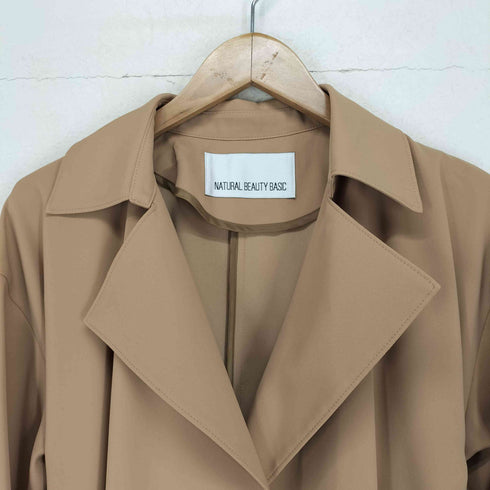 ナチュラルビューティーベーシック NATURAL BEAUTY BASIC ドレストレンチコート レディース JPN:S