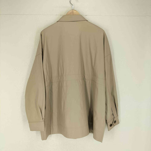 アイテムズ アーバンリサーチ ITEMS URBAN RESEARCH エコレザーシャツジャケット レディース FREE