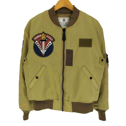 テッドカンパニー TED COMPANY TEDMAN USA製 MA-1 バックプリント フライト ジャケット メンズ US:40