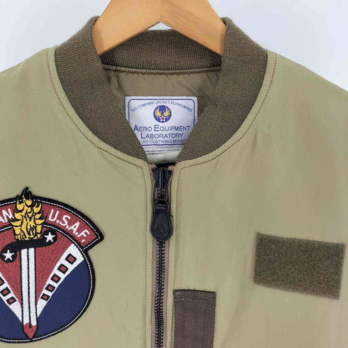 テッドカンパニー TED COMPANY TEDMAN USA製 MA-1 バックプリント フライト ジャケット メンズ US:40