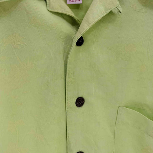 カリビアンジョー CARIBBEAN JOE 90s レーヨンポリ アロハシャツ メンズ import:L