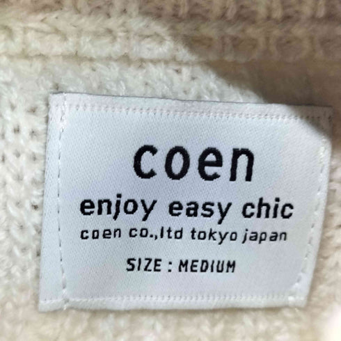 コーエン coen ルーズシルエットドライバーズニット メンズ JPN:M