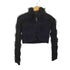 マリークワント MARY QUANT クロップドシャギーニットジャケット レディース import:M
