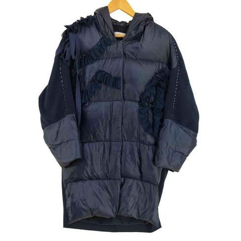 オールドハニー OLD HONEY 60°C downcoat フリルデザインダウンコート レディース FREE