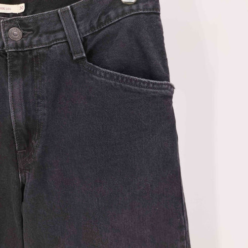 リーバイス Levis 94 BAGGY WIDE LEG WIDE DENIM PANTS バギー レグ ワイド ブラック デニム パンツ メンズ W30
