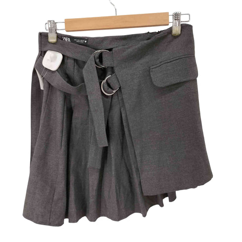 ザラ ZARA プリーツラップスカート レディース JPN:L