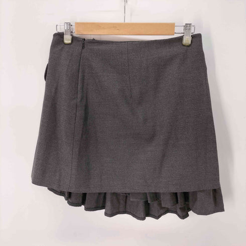ザラ ZARA プリーツラップスカート レディース JPN:L