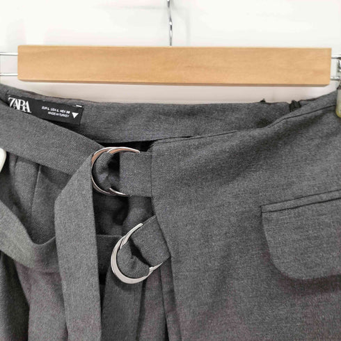 ザラ ZARA プリーツラップスカート レディース JPN:L