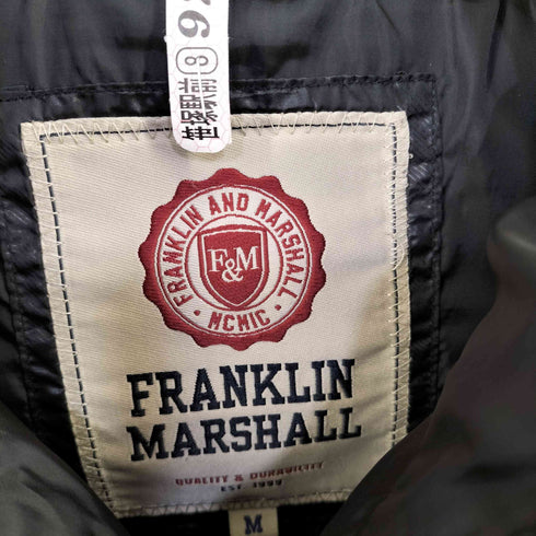 フランクリンマーシャル FRANKLIN&MARSHALL カモフラージュプリント ダウンジャケット メンズ import:M
