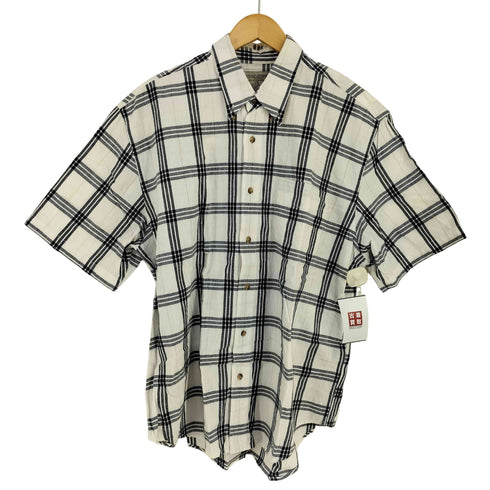マンシングウェア Munsingwear チェック S/S シャツ メンズ import:L