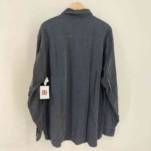 TOSCANO シルク ヘリンボーンシャツ メンズ import:XXL