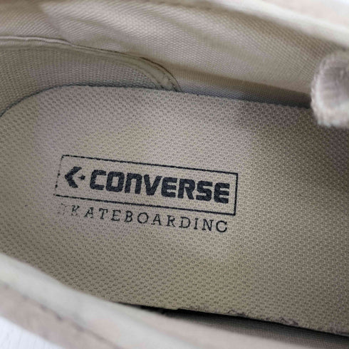 コンバーススケートボーディング CONVERSE SKATEBOARDING CS MOCCASINS SK OX SAND BEIGE メンズ JPN:28