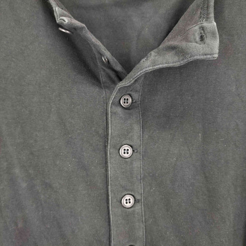 レギュレーションヨウジヤマモトメン REGULATION Yohji Yamamoto MEN 16AW サイドボタン ヘンリーネックTシャツ メンズ JPN:1