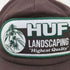 ハフ HUF LANDSCAPING TRUCKER メンズ