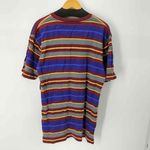 ホワイトマウンテニアリング WHITE MOUNTAINEERING RANDAM STRIPE JACQUARD HALH SLEEVEST SHIRT ランダムストライプS/Sシャツ メンズ JPN:3