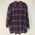 エディーバウアー Eddie Bauer 90s バンドカラーチェックL/Sシャツ メンズ JPN:XL