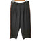 サイトバイヨウジヤマモト syte by Yohji Yamamoto 22AW FLANNEL + ECUADORIAN WOVEN BRAID SIDE-SWITCHING PANTS メンズ JPN:2