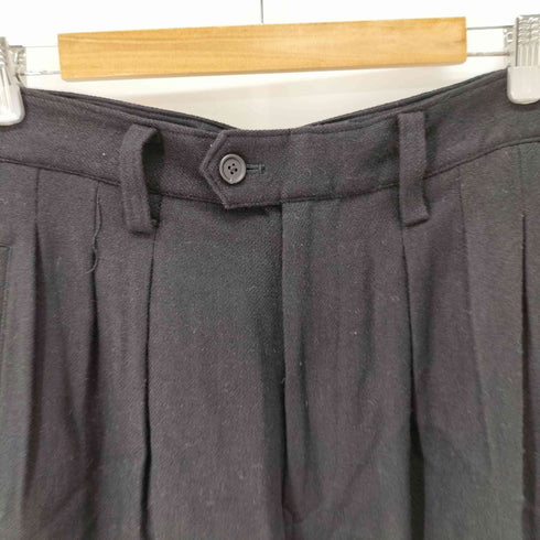 サイトバイヨウジヤマモト syte by Yohji Yamamoto 22AW FLANNEL + ECUADORIAN WOVEN BRAID SIDE-SWITCHING PANTS メンズ JPN:2