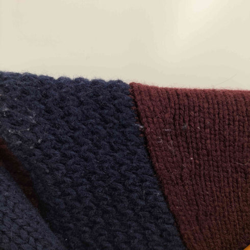ポロバイラルフローレン Polo by RALPH LAUREN ウールブレンドレターマンカーディガン メンズ M