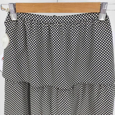 ピンクハウス PINK HOUSE 80-90S ドット ティアード フレア スカート レディース