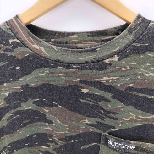 シュプリーム Supreme S/S Pocket Tee Tiger Camo メンズ JPN:M