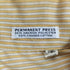 パーマネントプレス Permanent Press 70s ストライプS/S シャツ メンズ 14 1/2