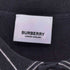 バーバリー BURBERRY 筆記体ロゴ塩集シルクポロシャツ メンズ JPN:M