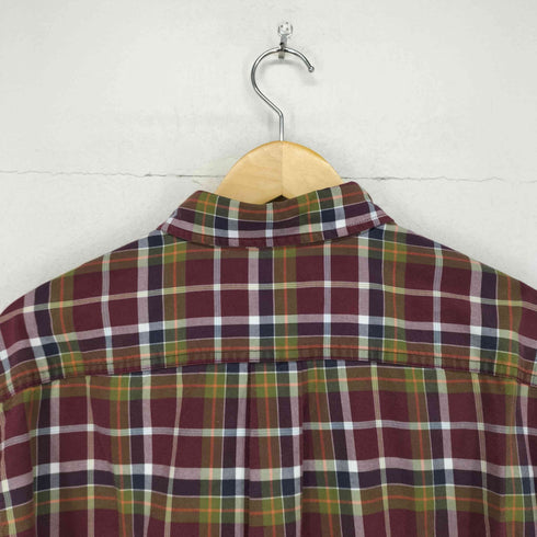 エディーバウアー Eddie Bauer BD チェック柄コットンL/S シャツ メンズ JPN:L