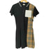 バーバリー BURBERRY ノヴァチェック切り替えポロシャツワンピース レディース 164cm