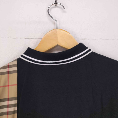 バーバリー BURBERRY ノヴァチェック切り替えポロシャツワンピース レディース 164cm
