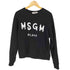 エムエスジーエム MSGM ロゴプリントスウェット レディース JPN:M