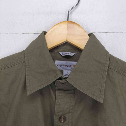 カーハート Carhartt RELAXED FIT リップストップコットンS/S シャツ メンズ JPN:S