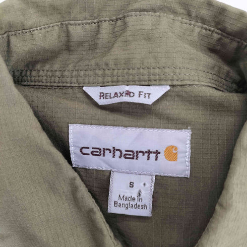 カーハート Carhartt RELAXED FIT リップストップコットンS/S シャツ メンズ JPN:S